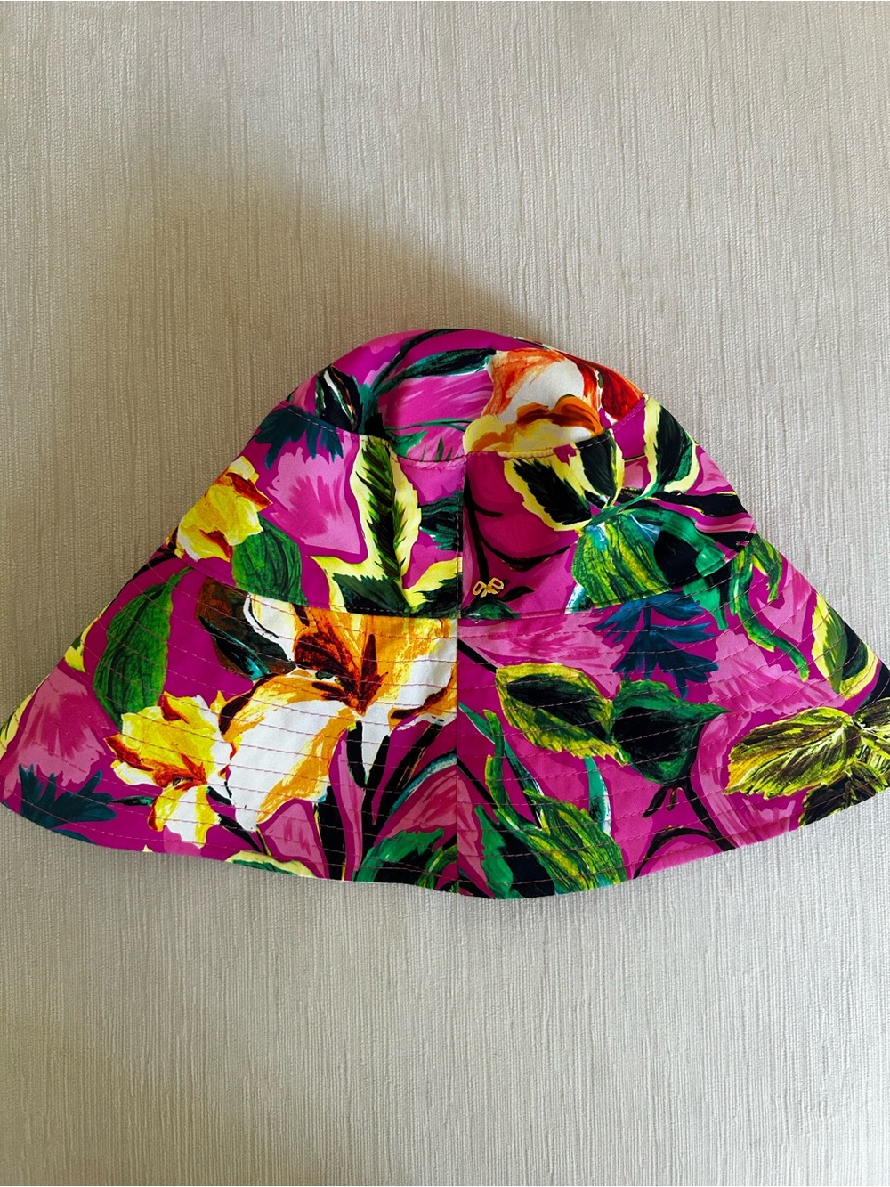 Pilyq Floral Bucket Hat - Pink Tropical Print